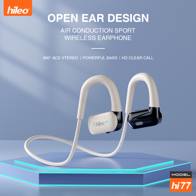 Wired Earphone Lightning - HiLeo Hi77 5.4 เปิดหูแขวน Air Conduction
