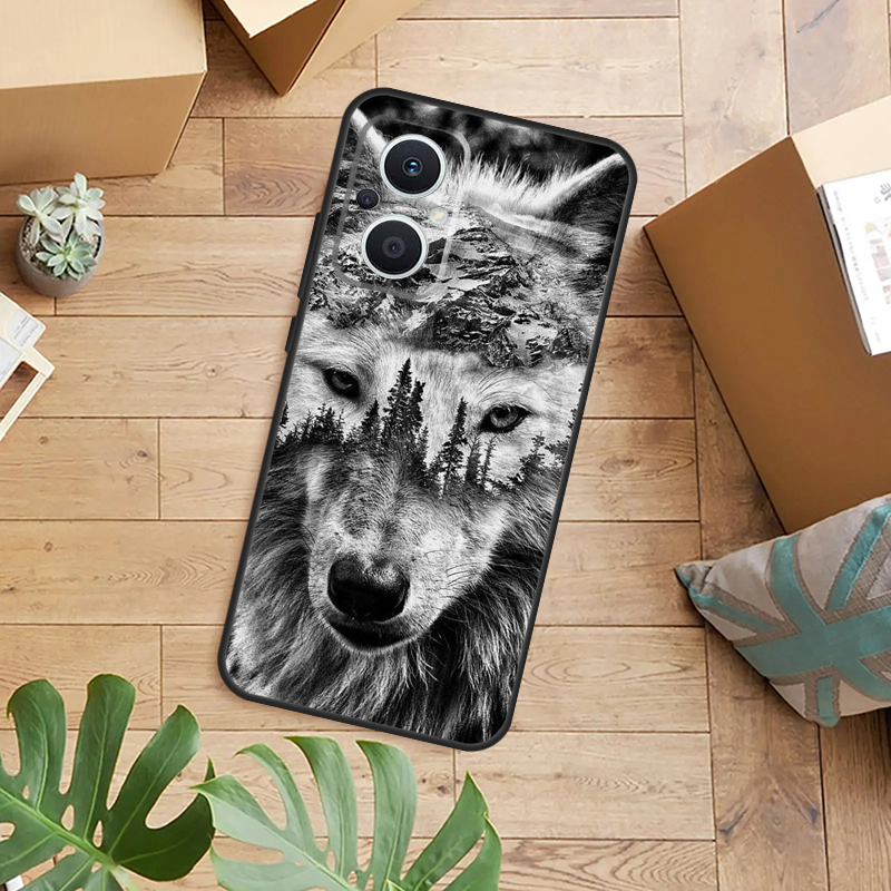 เคสลายสัตว์ สิงโต หมาป่า เสือ  - Oppo Reno 12 บทวิจารณ์และราคา