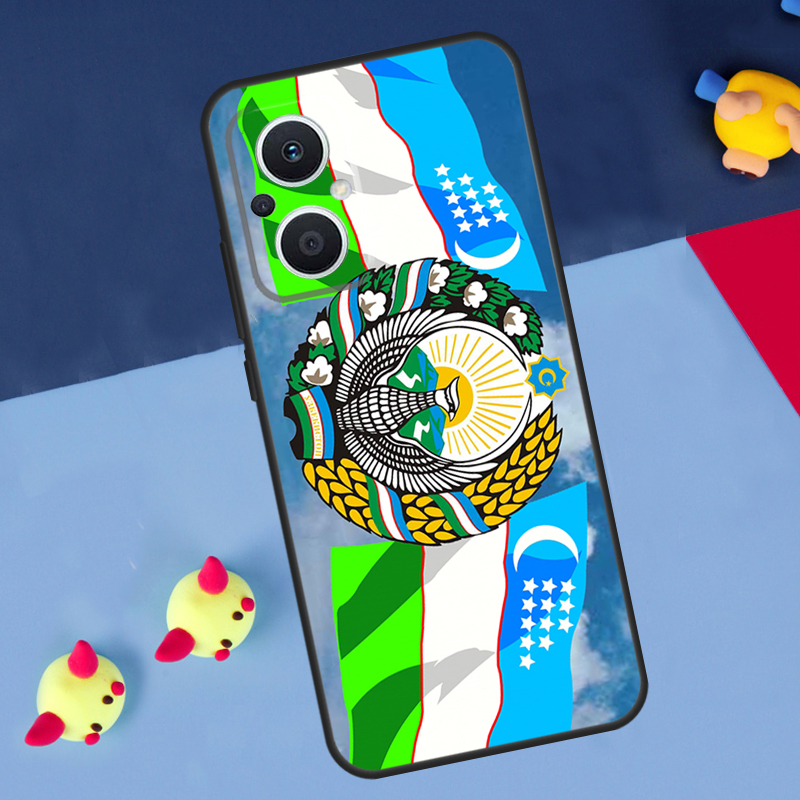 เคสลายธงชาติอุซเบกิสถาน สำหรับ - Oppo Reno 12 บทวิจารณ์และราคา