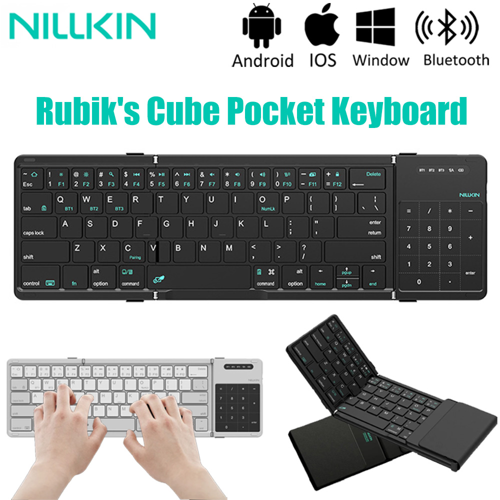 NILLKIN คีย์บอร์ดเกมไร้สายบลูท - Android Tablet Gaming Accessories บทวิจารณ์และราคา